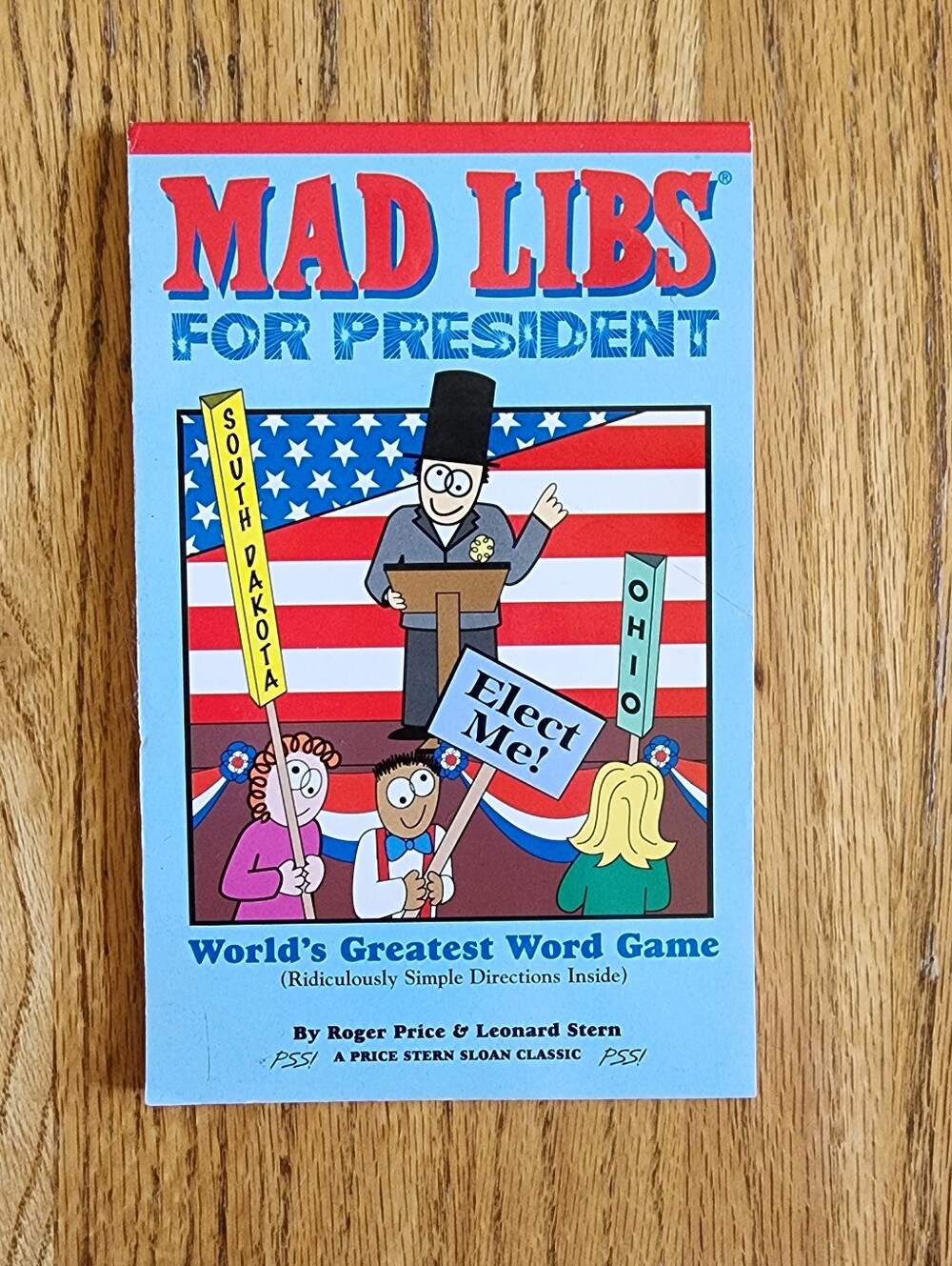 Mad Libs for President Children's Paperback Nonfiction Activity Book